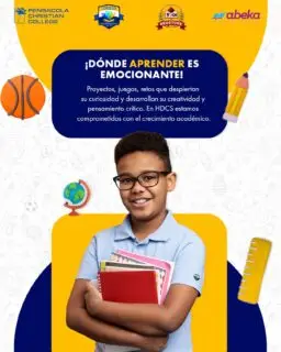 En HDCS, aprender no es solo estudiar… ¡es descubrir, explorar y sorprenderse cada día! Entre proyectos divertidos, retos que despiertan ideas y actividades que impulsan la creatividad, nuestros estudiantes encuentran un lugar donde su curiosidad tiene espacio para crecer. ✨📚 Aquí la emoción de aprender se vive en cada rincón, y cada logro se celebra con orgullo y alegría. 💛💙 ⸻————————————————————————— At HDCS, learning isn’t just studying… it’s discovering, exploring, and being amazed every single day! With engaging projects, creative challenges, and activities that inspire curiosity, our students thrive in an environment designed to help their minds grow. ✨📚 Here, the excitement of learning fills every space — and every achievement is celebrated with pride and joy. 💛💙 #HappyDaysChristianSchool #HDCS #HDCS2025 #AprenderEsEmocionante #AprenderConAmor #EducaciónCristiana #FormaciónIntegral #CreciendoConValores #AmbienteSeguro #CuriosidadActiva #MentesCreativas #PensamientoCrítico #LearningIsFun #BilingualEducation #ChristianEducation #SchoolLife #JoyOfLearning #FutureLeaders